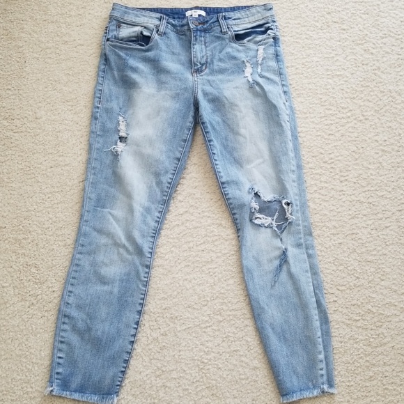 Nordstrom BP Distressed Ankle Jean - Picture 3 of 4